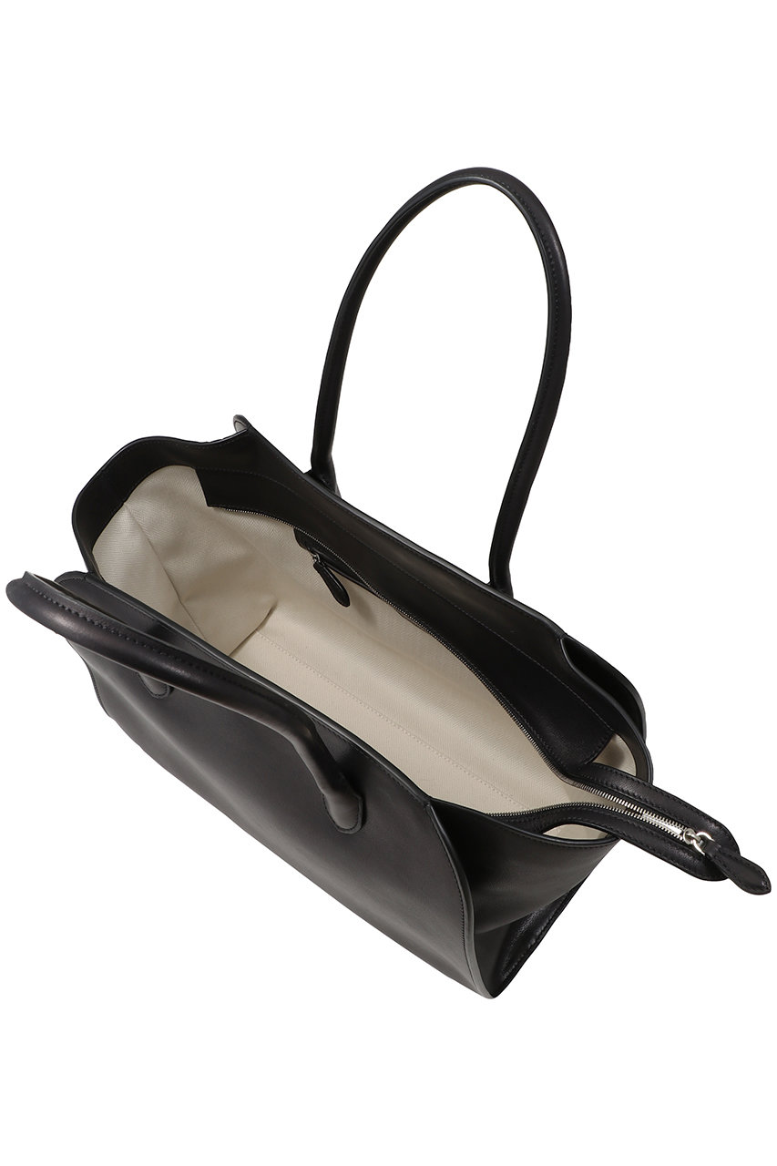 【THE ROW】ザ・ロウ MARLO トートバッグ ブラック Marlo 12 レザー製のトートバッグ ブラック – The Row