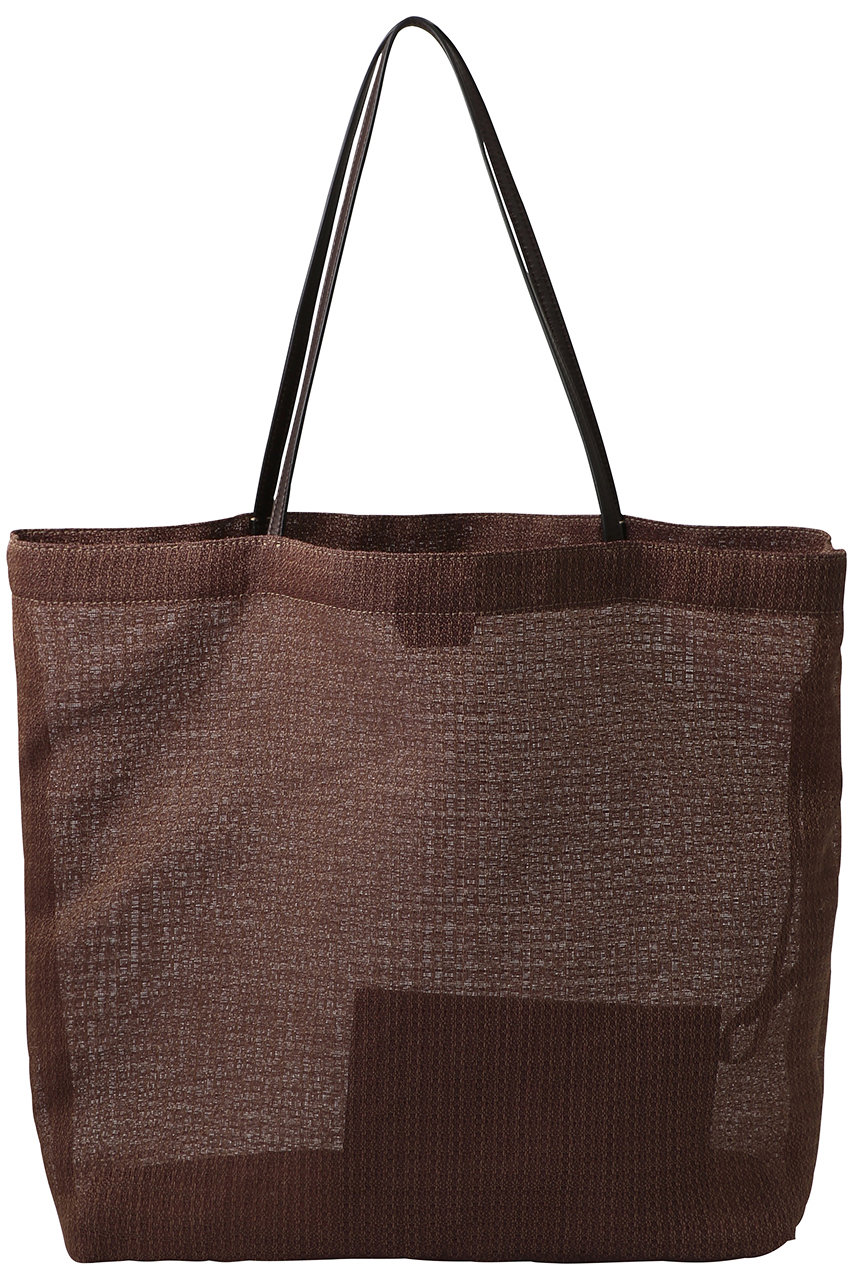 【スタイルのアクセントに】THE ROW Barn トートバッグ Barnメッシュトートバッグ タン – The Row