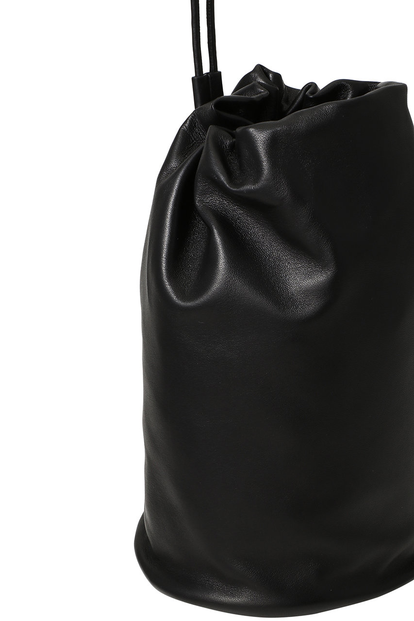 可愛い ☆ THE ROW ザロウ Sporty leather pouch レザー 2024AW Sporty leather pouch in black - The Row | Mytheresa