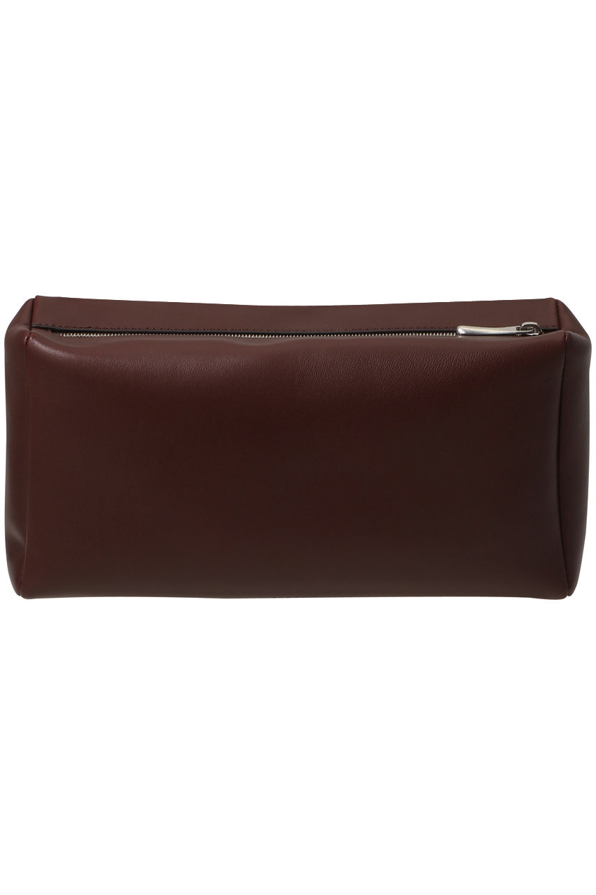 THE ROW | ザ ロウ（ザ ロー)｜SQUARED COMPACT CLUTCH/バーガンディ