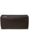 SQUARED COMPACT CLUTCH ザ・ロウ/THE ROW ダークブラウン