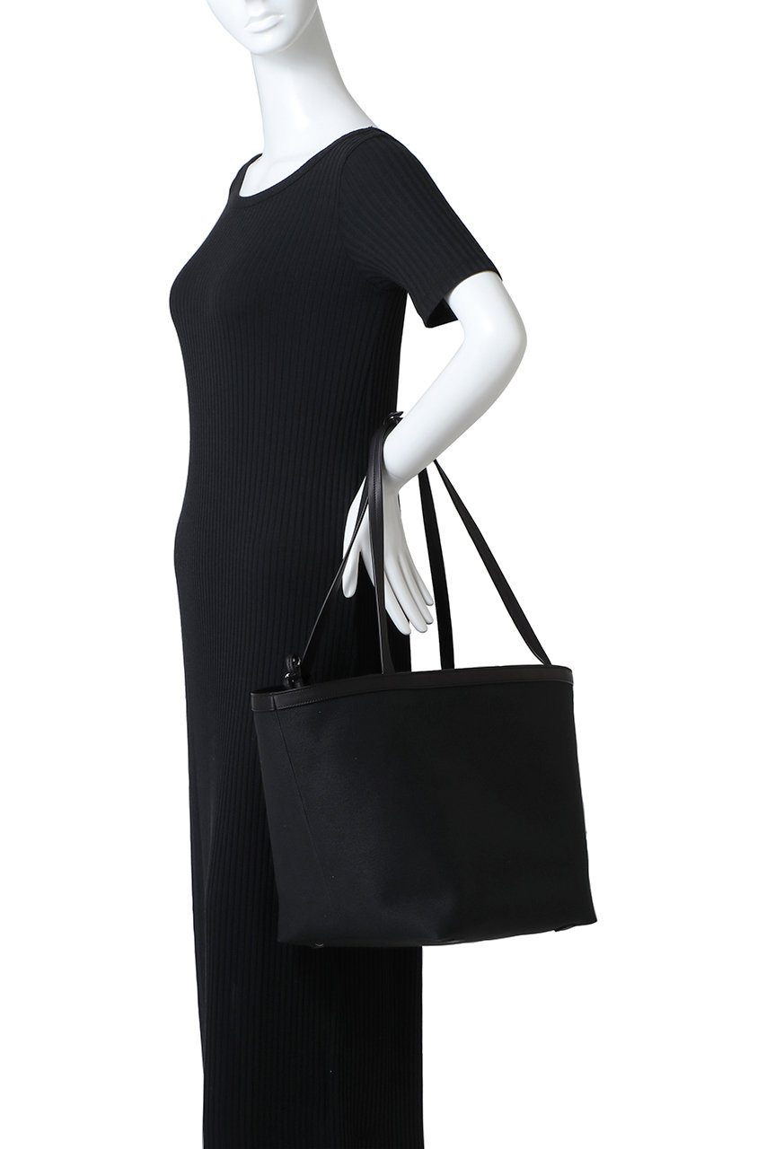 THE ROW ブラックトートバッグ Large N/S Park レザー製トートバッグ ブラック – The Row