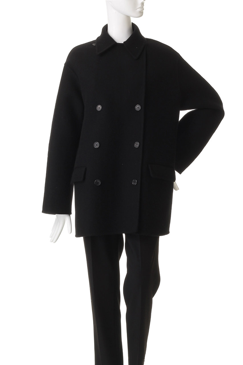 THE ROW | ザ ロウ（ザ ロー)｜AZURON COAT/ブラック の通販｜ELLESHOP