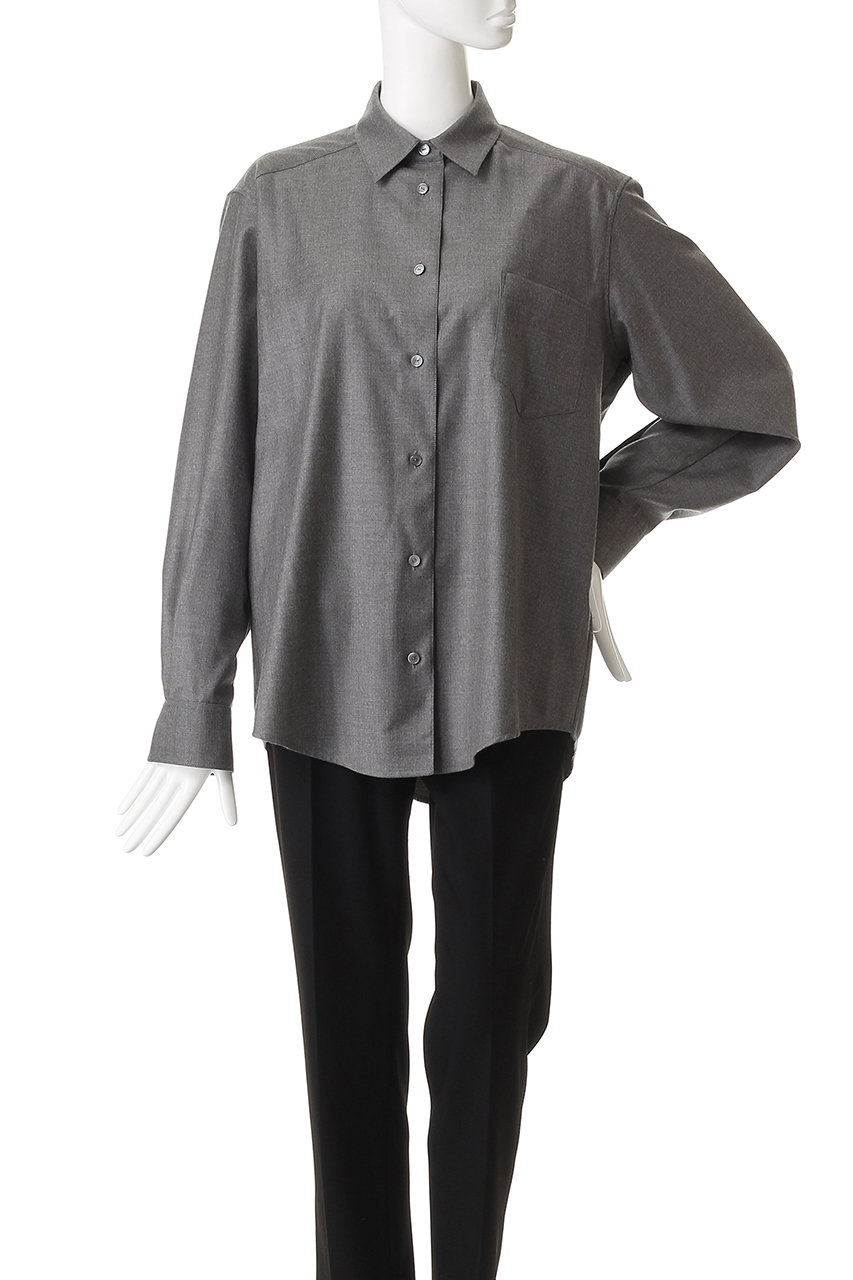 THE ROW | ザ ロウ（ザ ロー)｜PINO SHIRT/グレー の通販｜ELLESHOP