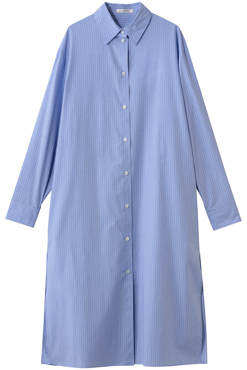 ザ・ロウ/THE ROWのCHIHIRO DRESS(ブルー/ホワイト/8902 W4298)