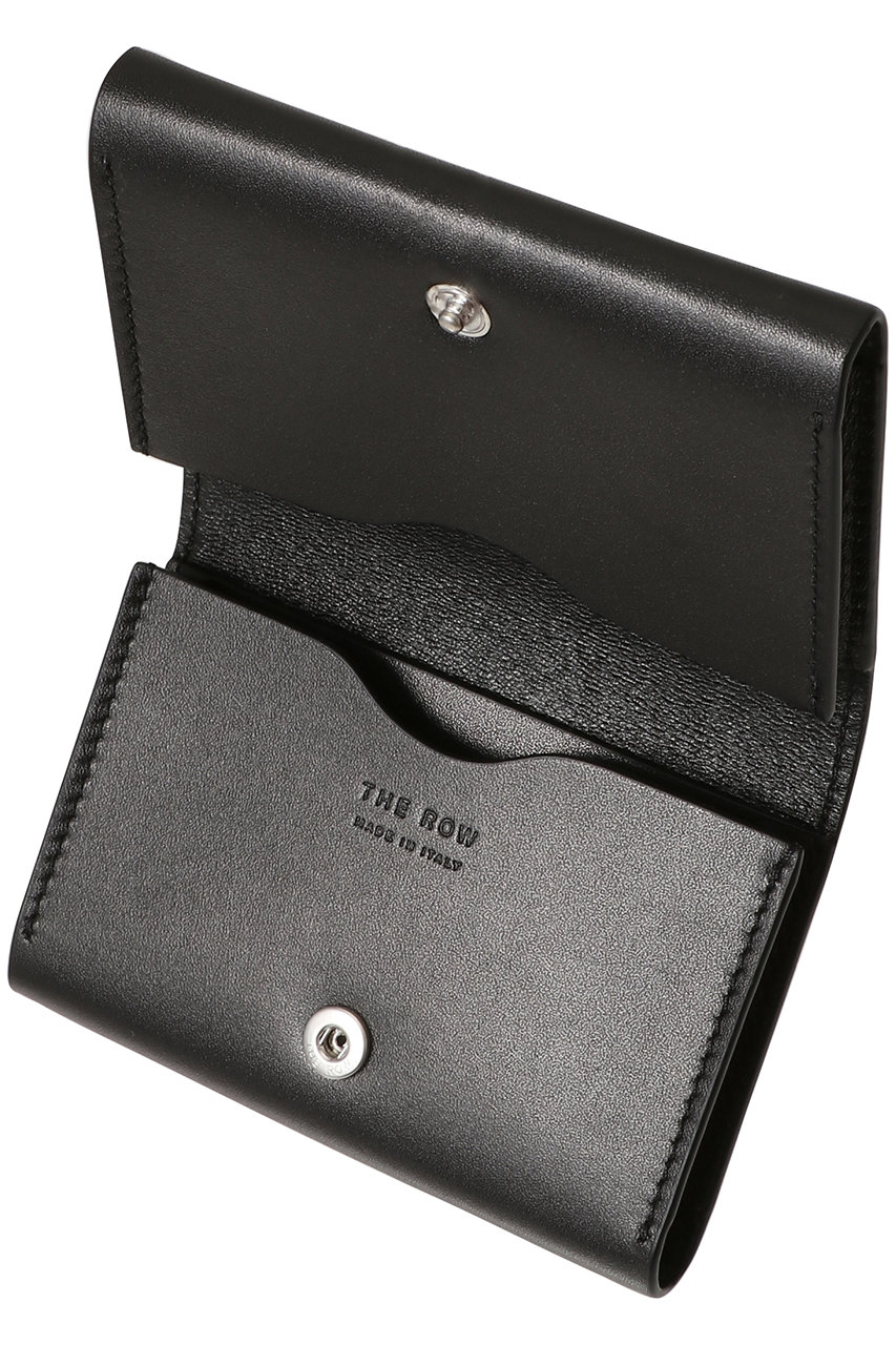 ロウルサンコ ブラックバリダ set お得！ THE ROW | ザ ロウ（ザ ロー)｜DOUBLE TRAVEL WALLET/ブラック の通販