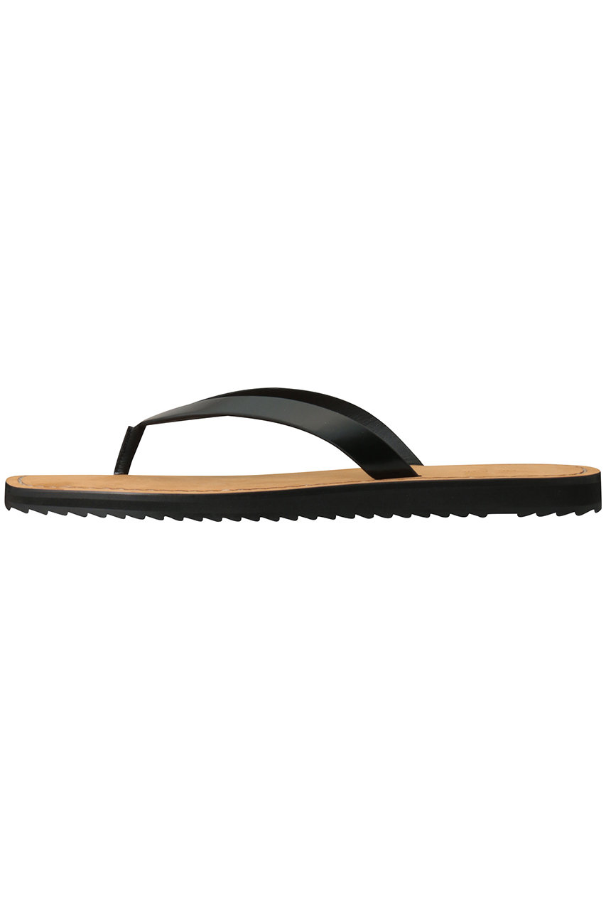 THE ROW | ザ ロウ（ザ ロー)｜CITY FLIP FLOP/ブラック×ナチュラル の