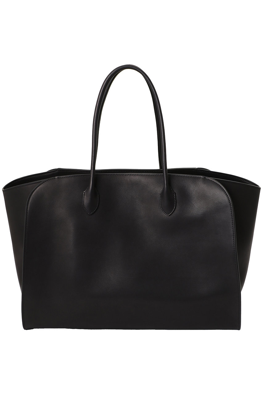 THE ROW MARLO TOTE（SADDLE LEATHER） (ブラック, F) ザ・ロウ ELLE SHOP