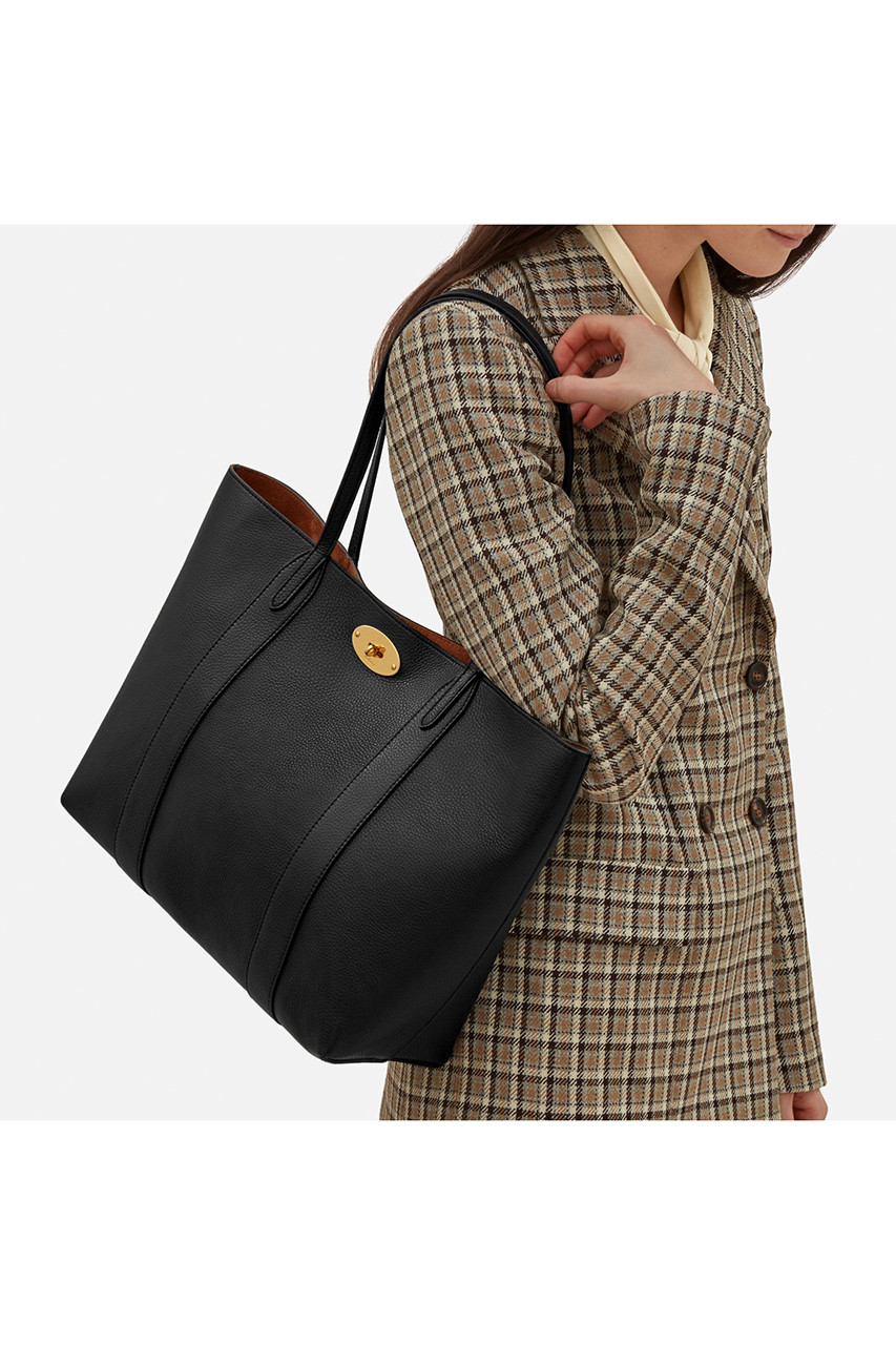 Mulberry(マルベリー)｜Bayswater Tote/ブラック の通販｜ELLESHOP