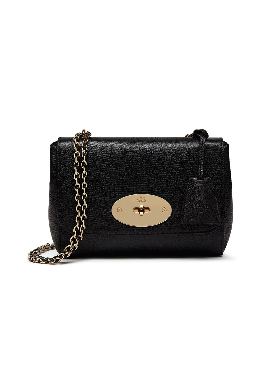 Mulberry(マルベリー)｜Lily(Glossy Goat)/ブラック の通販｜ELLESHOP