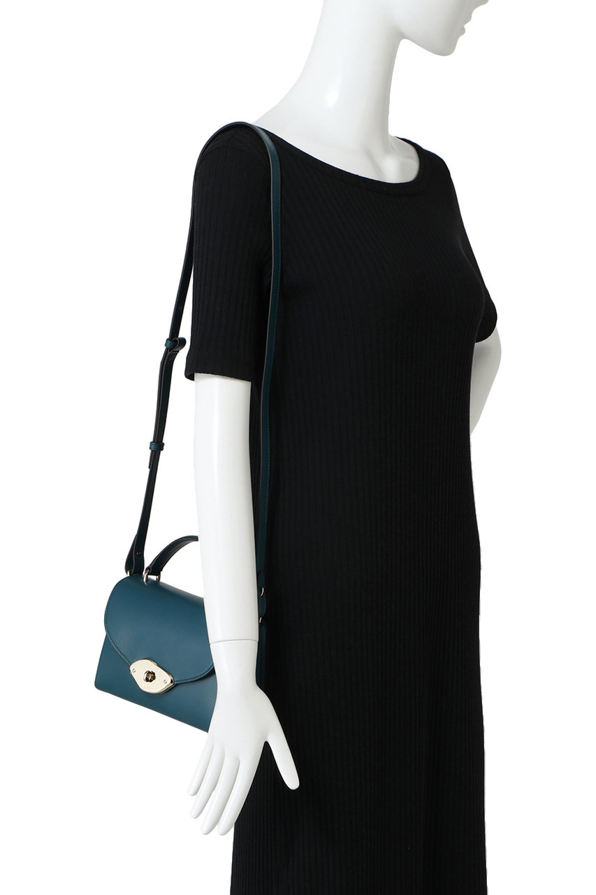 Mulberry(マルベリー)｜SMALL LANA TOP HANDLE/エッグシェル の通販 