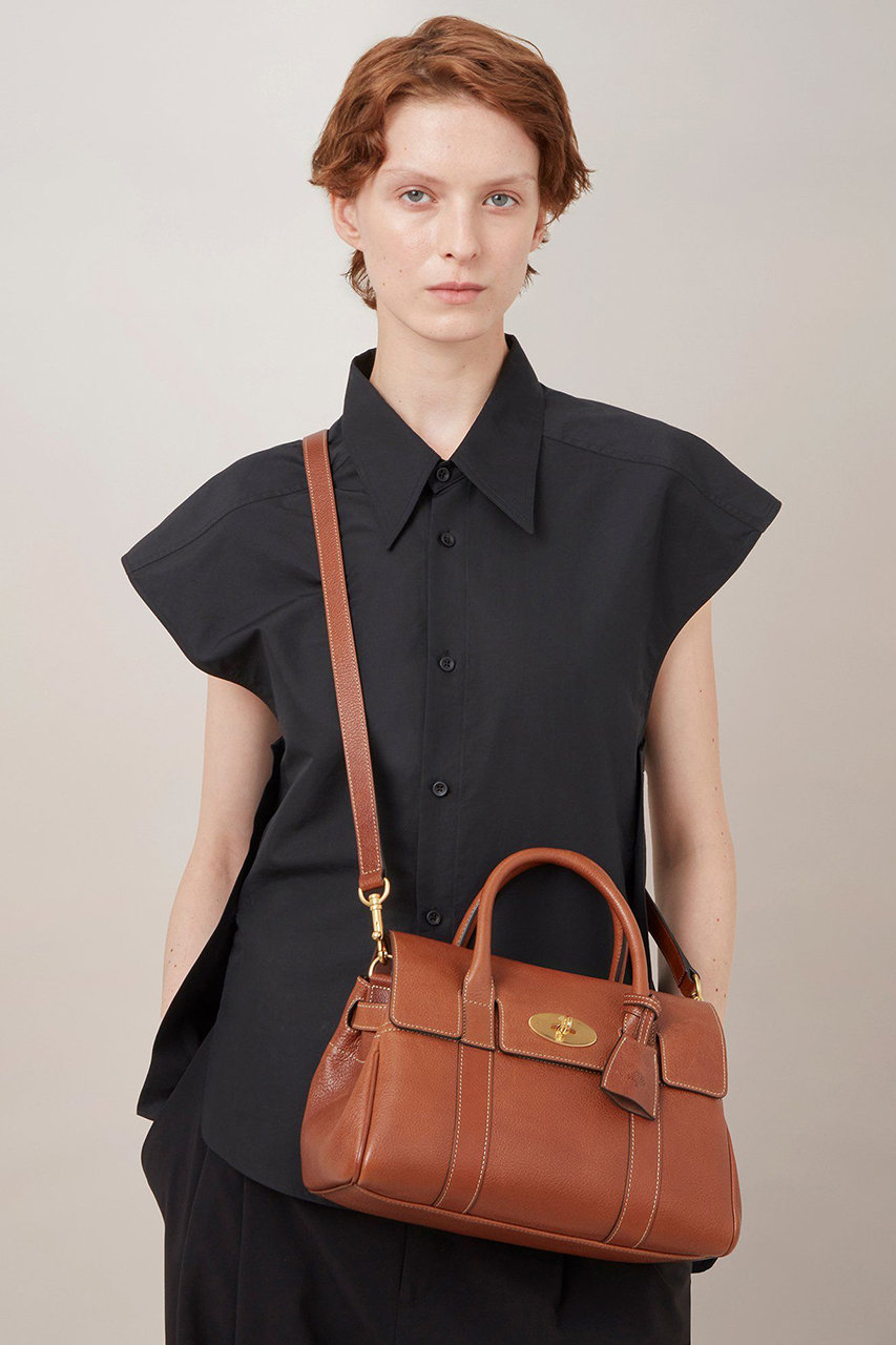 Mulberry(マルベリー)｜SMALL BAYSWATER SATCHEL/オーク の通販｜ELLESHOP・(エル・ショップ)