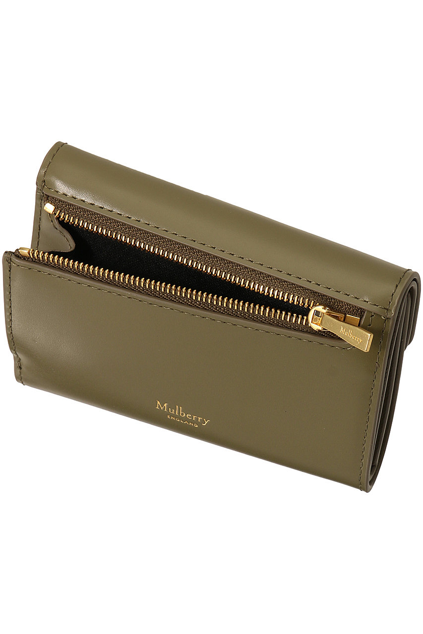 Mulberry(マルベリー)｜PIMLICO COMPACT WALLET/リネングリーン の通販 