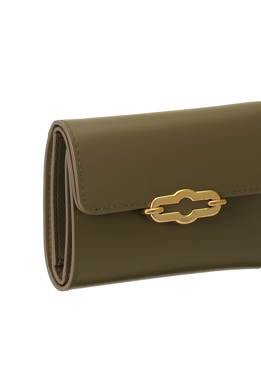 Mulberry(マルベリー)｜PIMLICO COMPACT WALLET/リネングリーン の通販 