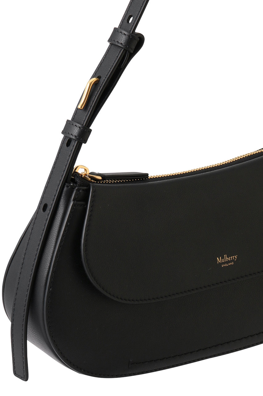 Mulberry(マルベリー)｜CLOVELLY SHOULDER BAG/ブラックチェリー