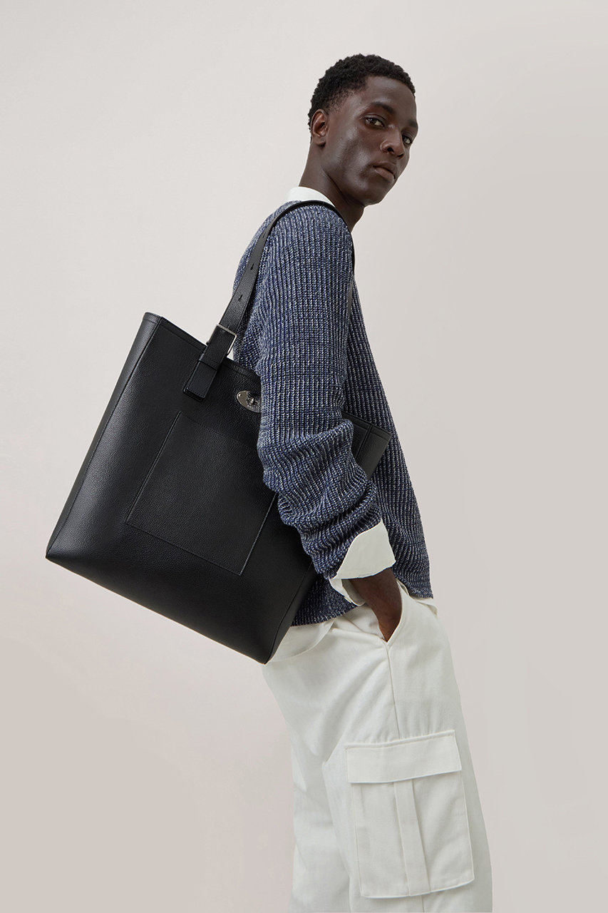 Mulberry(マルベリー)｜【MEN】ANTONY TOTE/ブラック の通販