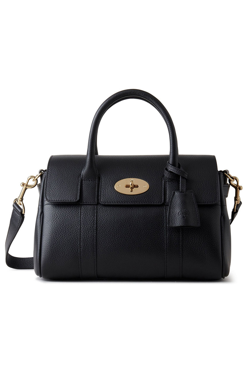 Mulberry SMALL BAYSWATER SATCHEL(SMALL CLASSIC GRAIN) (ブラック, F) マルベリー ELLE SHOP Mulberry SMALL BAYSWATER SATCHEL(SMALL CLASSIC GRAIN) (ブラック, F) マルベリー ELLE SHOP