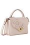 SMALL LANA TOP HANDLE FLOWERS マルベリー/Mulberry