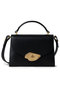 SMALL LANA TOP HANDLE マルベリー/Mulberry ブラック