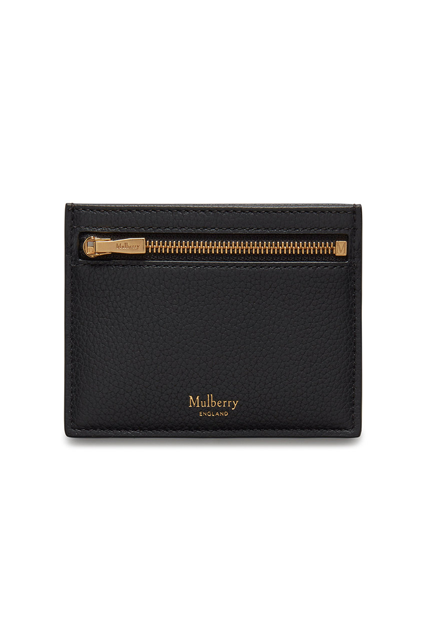 Mulberry ZIPPED CREDIT CARD SLIP (ブラック, F) マルベリー ELLE SHOP Mulberry ZIPPED CREDIT CARD SLIP (ブラック, F) マルベリー ELLE SHOP