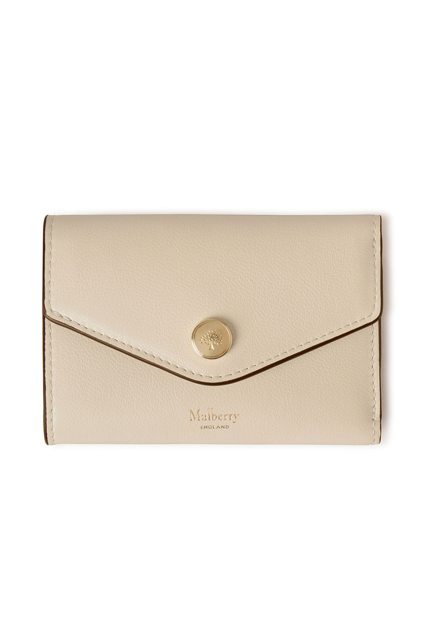 Mulberry FOLDED MULTI-CARD WALLET(MICRO CLASSIC GRAIN) (エッグシェル, F) マルベリー ELLE SHOP Mulberry FOLDED MULTI-CARD WALLET(MICRO CLASSIC GRAIN) (エッグシェル, F) マルベリー ELLE SHOP