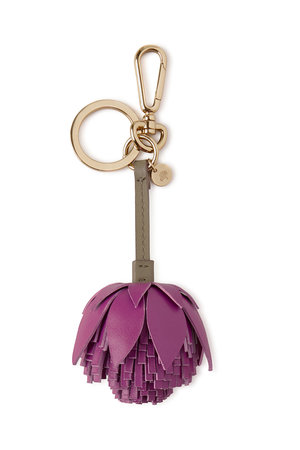 マルベリー/MulberryのPOM POM FLOWER KEYRING(140900/140901)