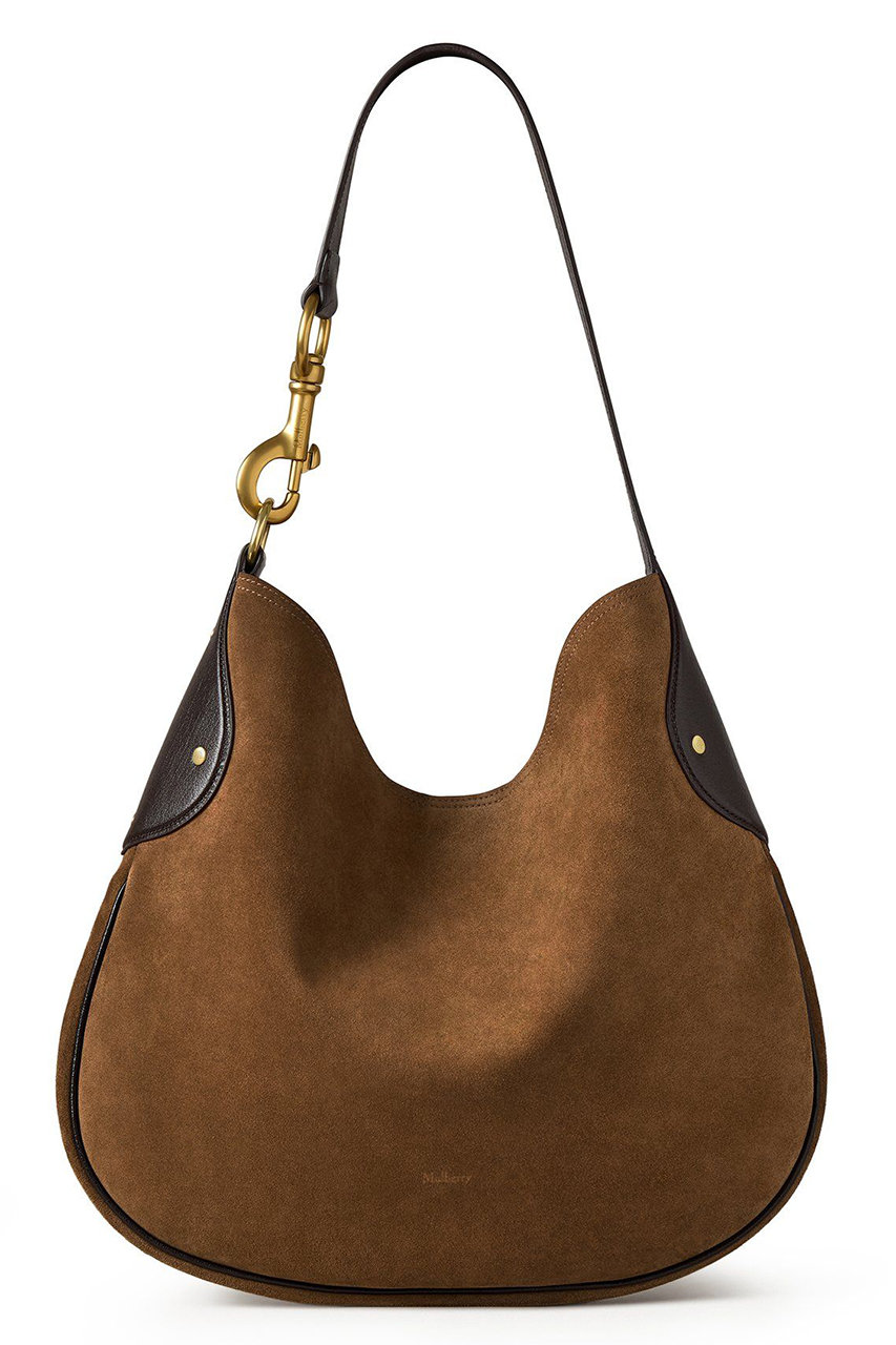マルベリー/MulberryのHACKNEY SHOULDER BAG(SUEDE)(ヴィンテージオーク/HH9956/047G924)