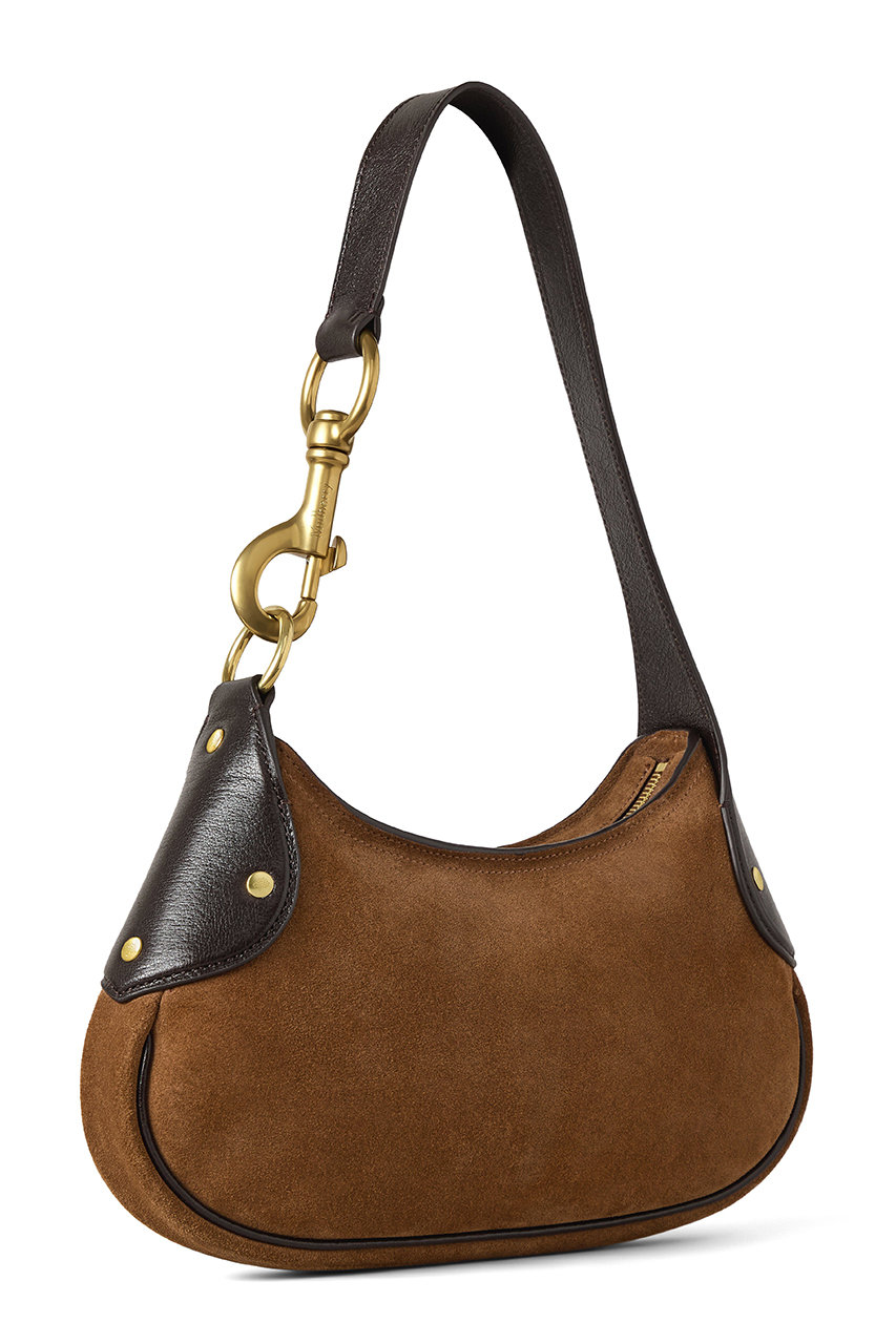 Mulberry(マルベリー)｜SMALL HACKNEY SHOULDER BAG(SUEDE
