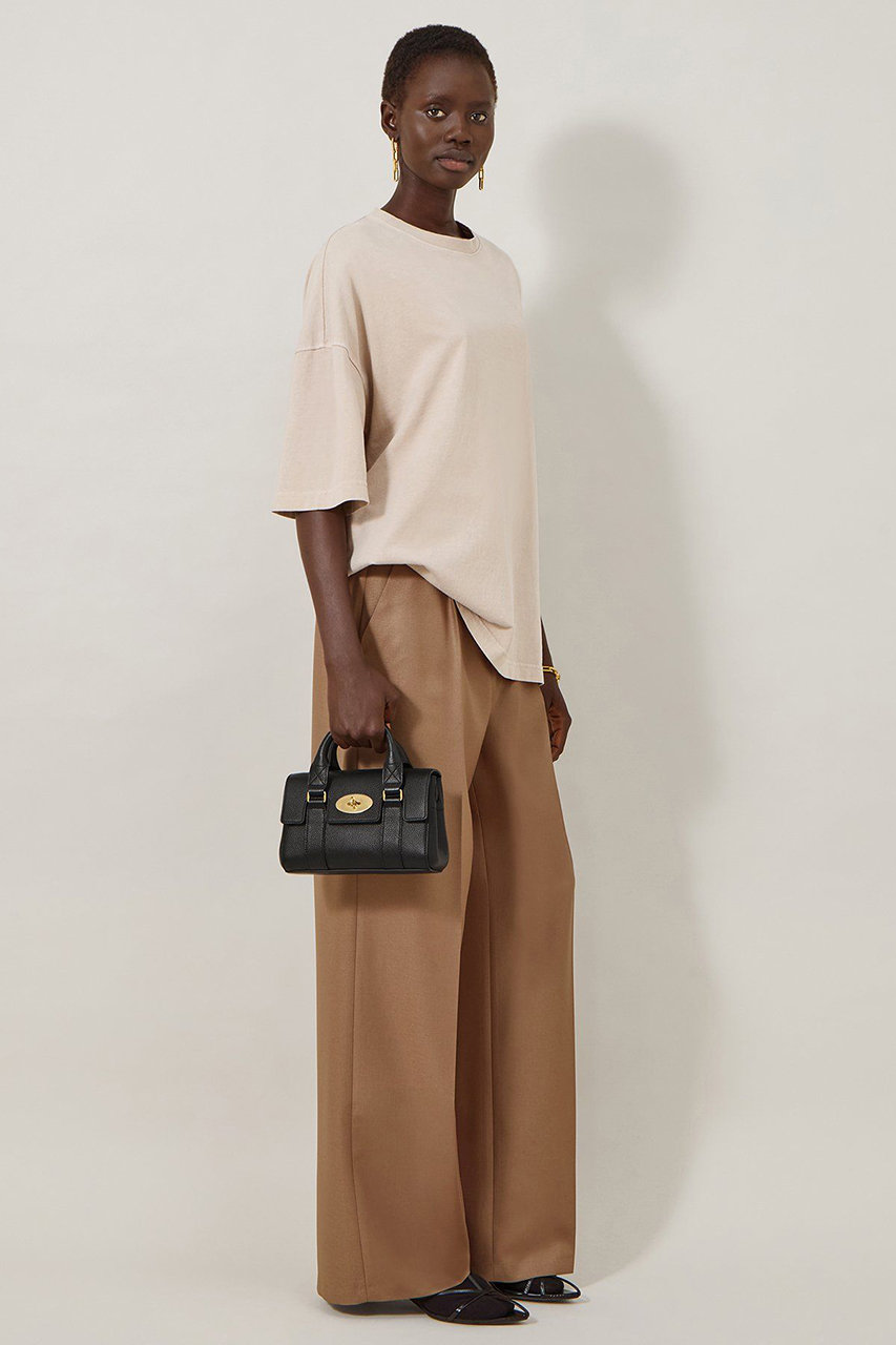 Mulberry(マルベリー)｜MINI HERITAGE BAYSWATER/ブラック の通販