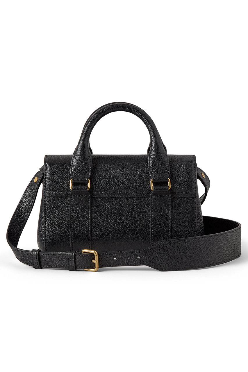 Mulberry(マルベリー)｜MINI HERITAGE BAYSWATER/ブラック の通販