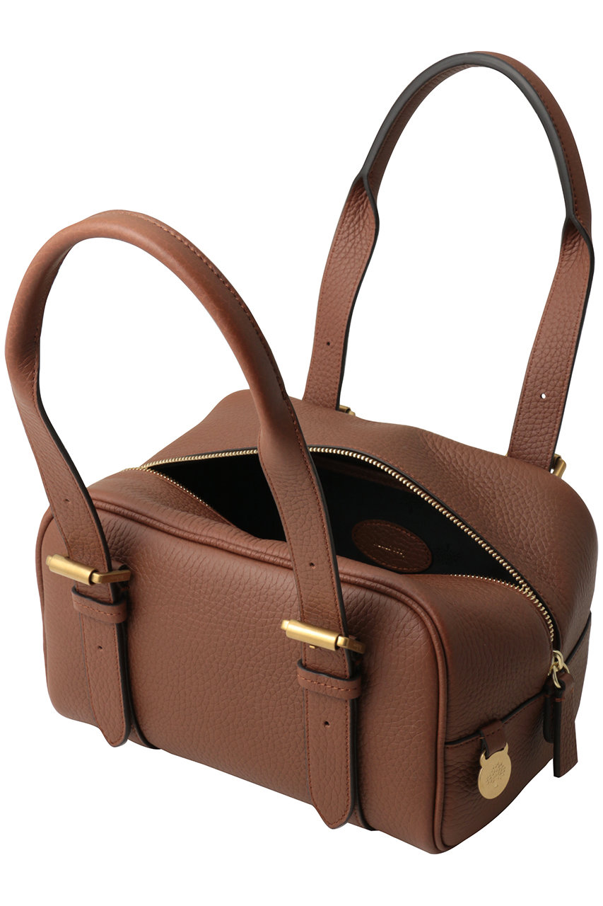 Mulberry(マルベリー)｜SMALL BOSTON （HEAVY GRAIN）/ブラック の通販