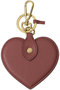 HEART KEYRING マルベリー/Mulberry ピンクスクランピー