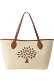 MULBERRY/マルベリートートバッグ Mulberry(マルベリー)｜SMALL TREE TOTE RAFFIA/エクリュ-ブライト