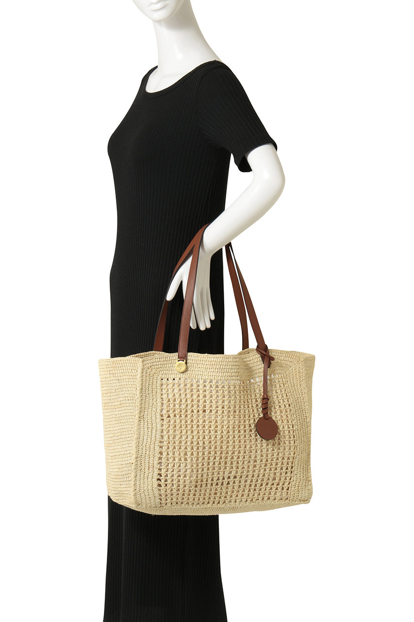 Mulberry(マルベリー)｜CROCHET TOTE/ナチュラル の通販｜ELLESHOP