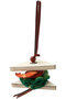 PRAWN SANDWICH BAG CHARM マルベリー/Mulberry ミックス