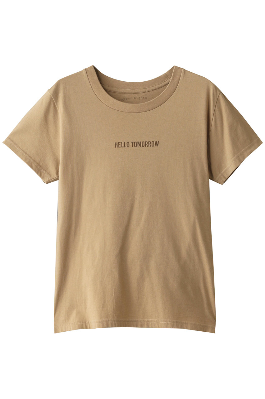upper hights アッパーハイツ THE BOYFRIEND Tシャツ LIGHT SINNAMON