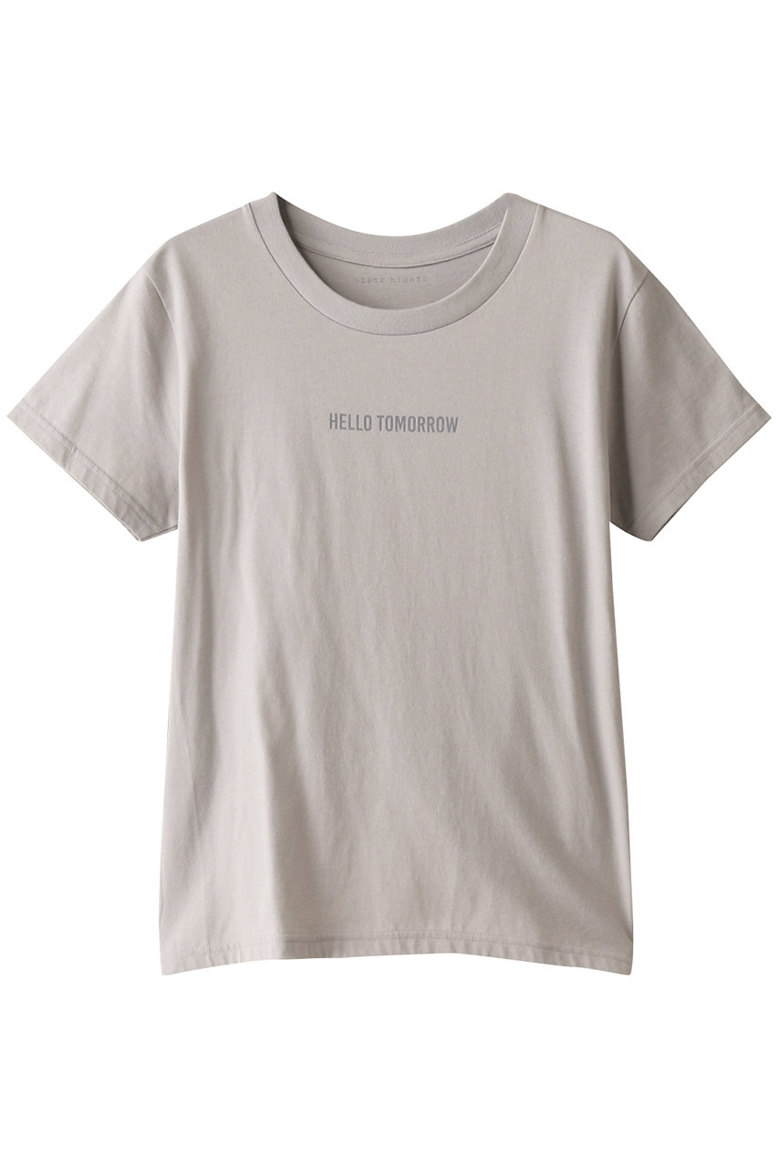 upper hights アッパーハイツ THE BOYFRIEND Tシャツ SILVER GREY
