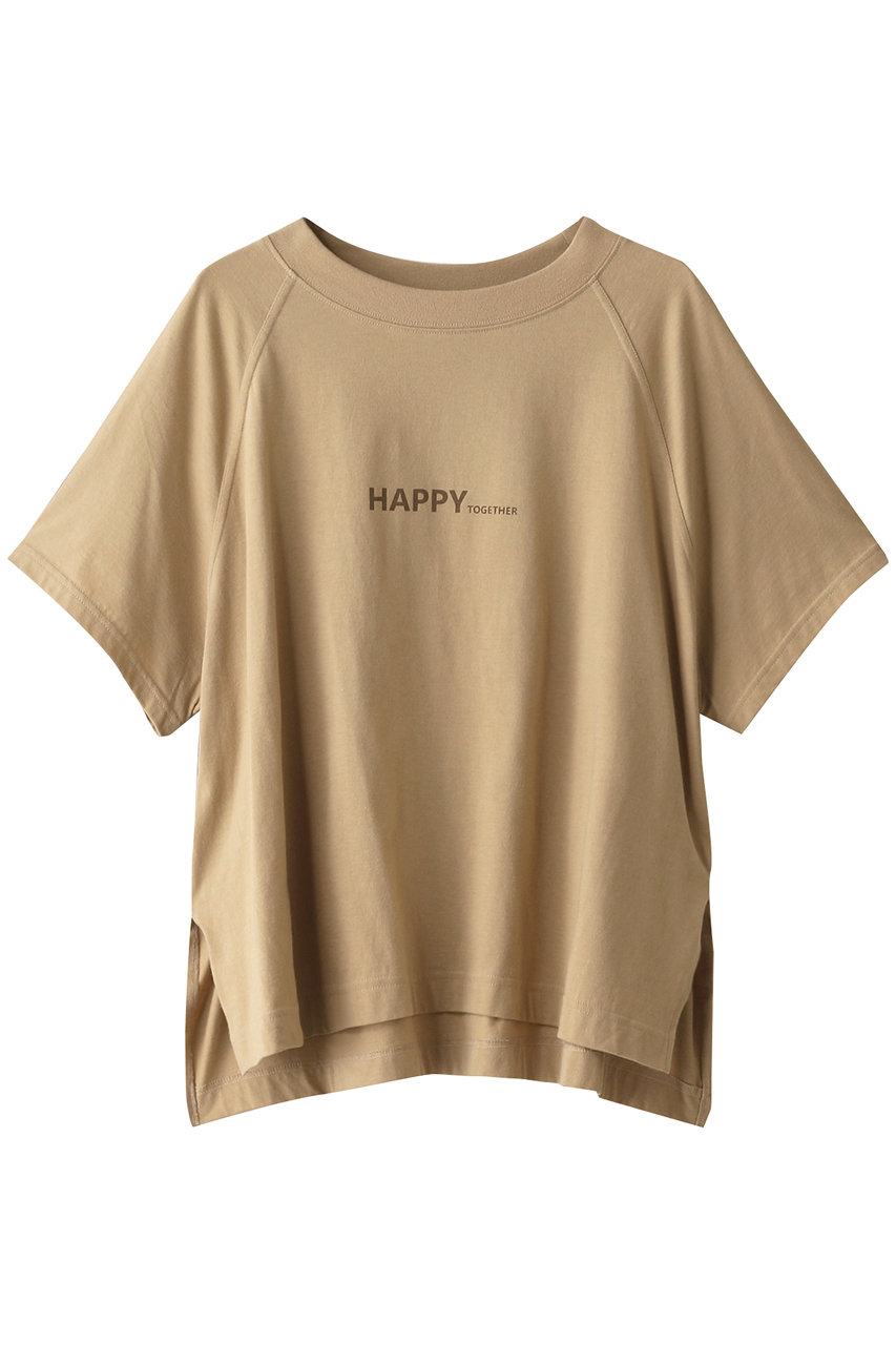 upper hights アッパーハイツ THE LOOSE RAGLAN Tシャツ LIGHT SINNAMON