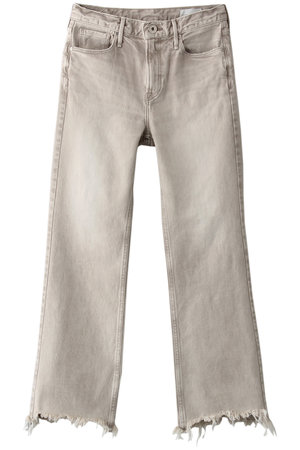 THE BIRKIN ミッドライズブーツカットデニム