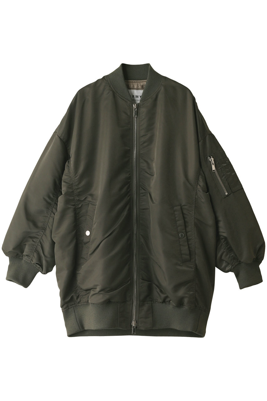 upper hights(アッパーハイツ)｜THE U-1 ロングMA-1/KHAKI の通販｜ELLESHOP・(エル・ショップ)