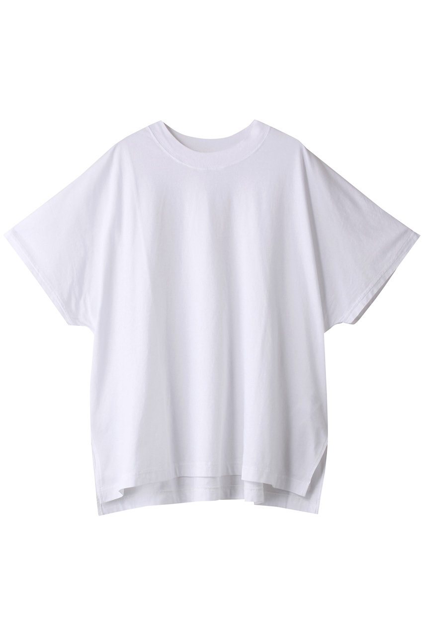 アッパーハイツ/upper hightsのLOOSE DOLMAN TEE(WHITE/242TW0302BLK)