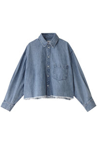 upper hights(アッパーハイツ)｜THE CROPPED DENIM SH/MID BLUE