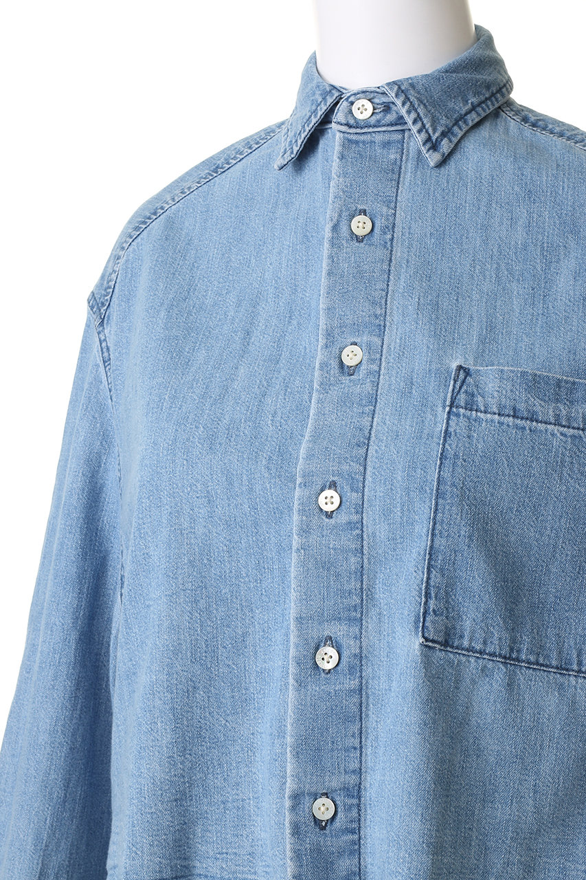 upper hights(アッパーハイツ)｜THE CROPPED DENIM SH/MID BLUE