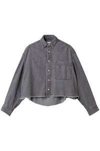 未使用◇upper hightsアッパーハイツ THE SENSE デニムシャツ upper hights(アッパーハイツ)｜THE CROPPED ESSENCE デニム