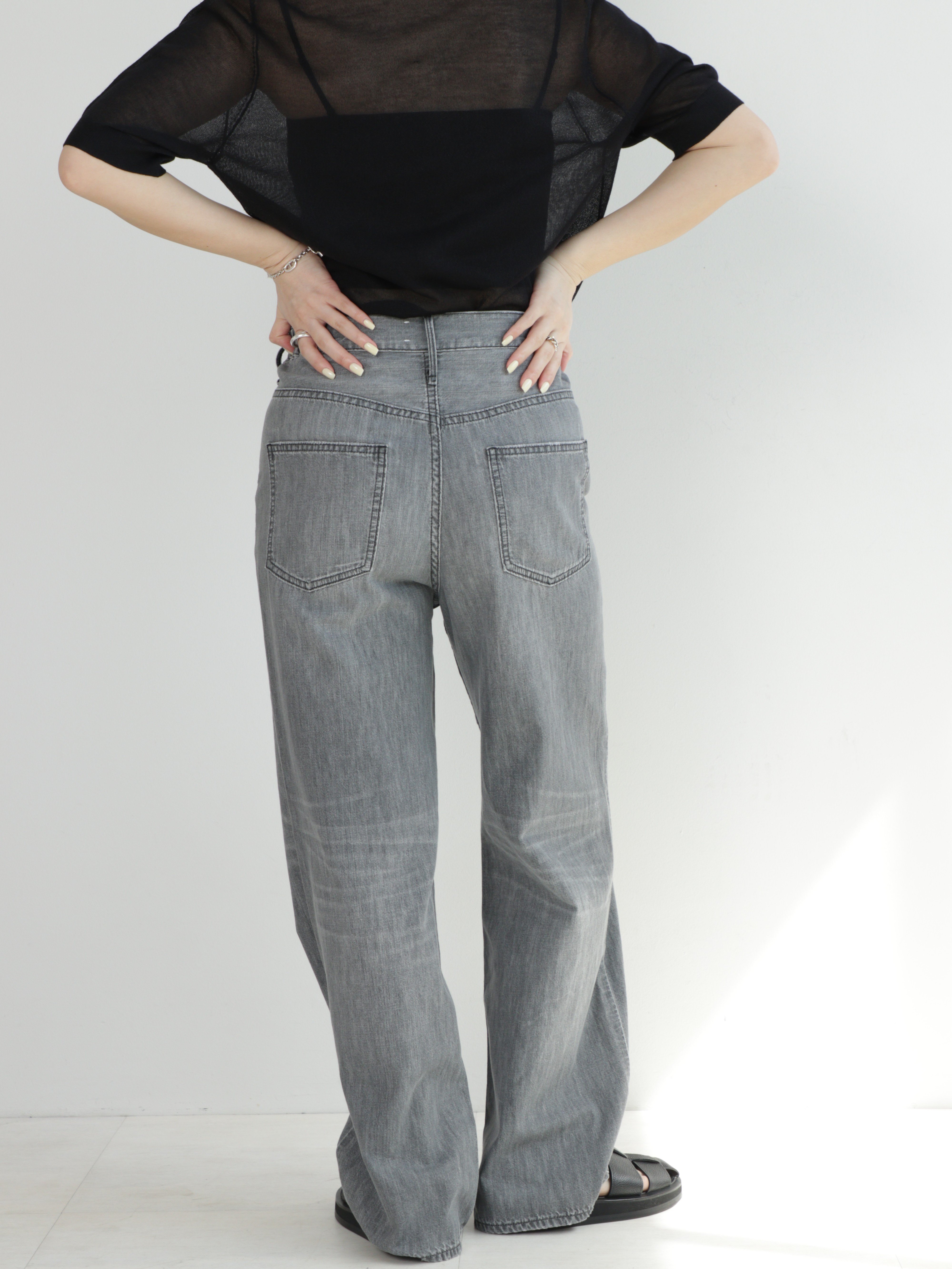 美品 upper hights アッパーハイツ THE LOOSE JEANS Upper hights - 【THE LOOSE JEAN JK