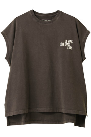 アッパーハイツ/upper hightsのBIG NO SLEEVE TEE
