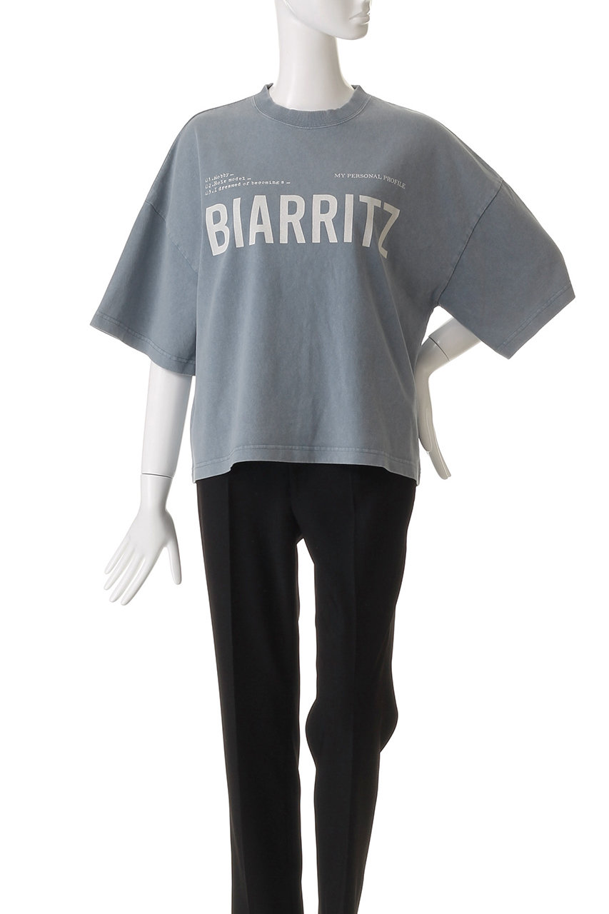アッパーハイツ COLLEGE スウェット Tシャツ 半袖 カーキ upper hights/アッパーハイツ 別注BIG NO SLEEVE（Tシャツ