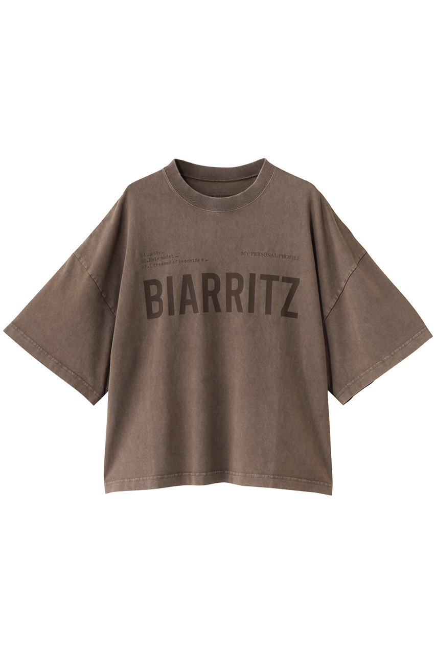 upper hights BIG WIDE TEE (MOCHA, 1) アッパーハイツ ELLE SHOP upper hights BIG WIDE TEE (MOCHA, 1) アッパーハイツ ELLE SHOP