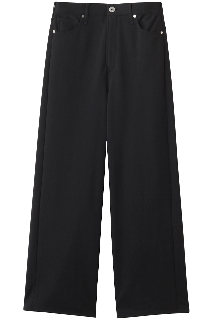 upper hights THE LIDDY イージーワイドストレートスウェットパンツ (BLACK, 26) アッパーハイツ ELLE SHOP upper hights THE LIDDY イージーワイドストレートスウェットパンツ (BLACK, 26) アッパーハイツ ELLE SHOP