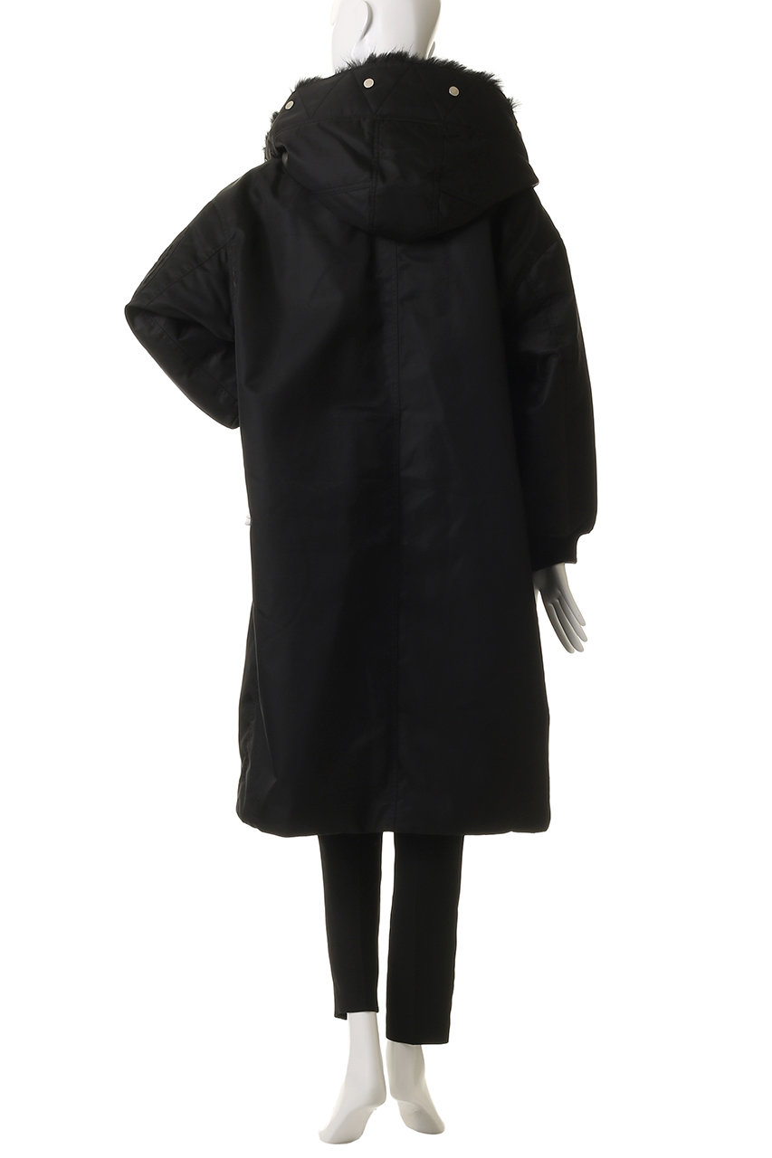 upper hights(アッパーハイツ)｜THE U-2 LONG HOODIE/BLACK の通販